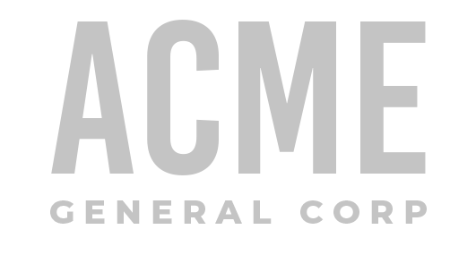 Acme General Corp Navigation Logo